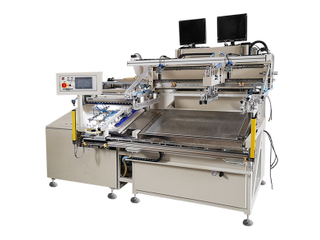 HY-D58 Improved Double-sided Dust Removal Camera Assisted Loading Automatic Screen Printing Machine